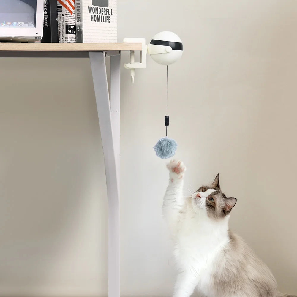 Electric Automatic Lifting Cat Ball Toy Interactive Puzzle Smart Pet Cat Ball Teaser Toys Pet Supply Lifting Balls Electric