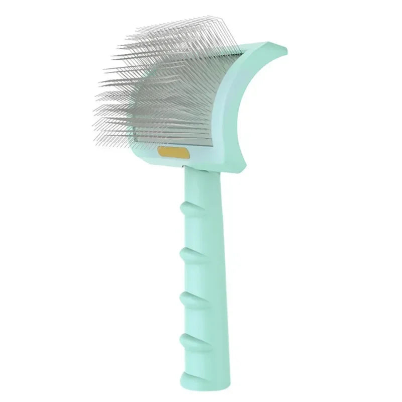 Long Pin Dog Slicker Brush Pet Brush for Long Haired Dogs Poodles Doodles Golden Doodle Brush for Grooming Removes Loose Fur