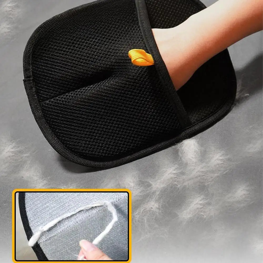 Double-Sided Pet Grooming Gloves Multifunctional Pet Hair Remover Glove Cat Grooming Hair Comb for Bath Clean Massage For Animal