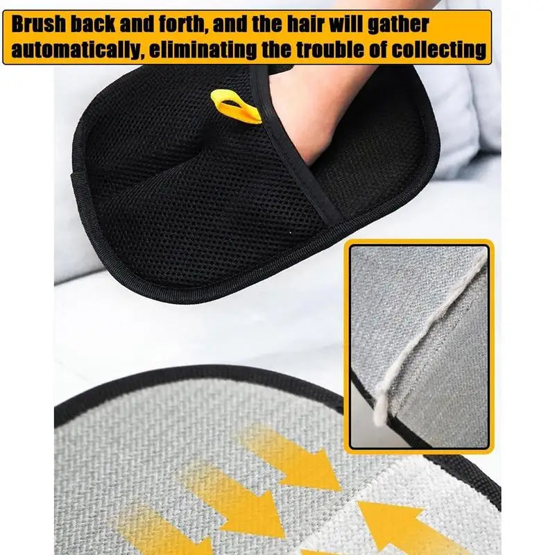 Pet cat Grooming Gloves Static Dedusting Brush Pet Hair Remover Brush Removing Dog Cat Hair From Sofa Carpet Clothes