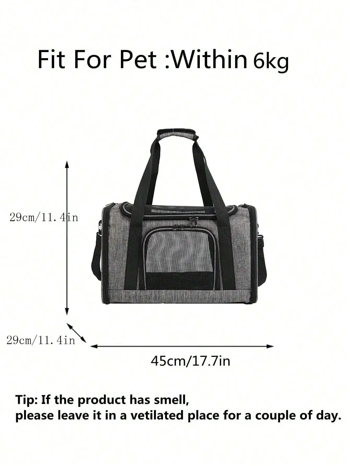 Pet Transport Bag, Suitable For Small Cats And Dogs Pet Travel Carrying Bag, Pet Out Bag, Cat Bag, Dog Bag