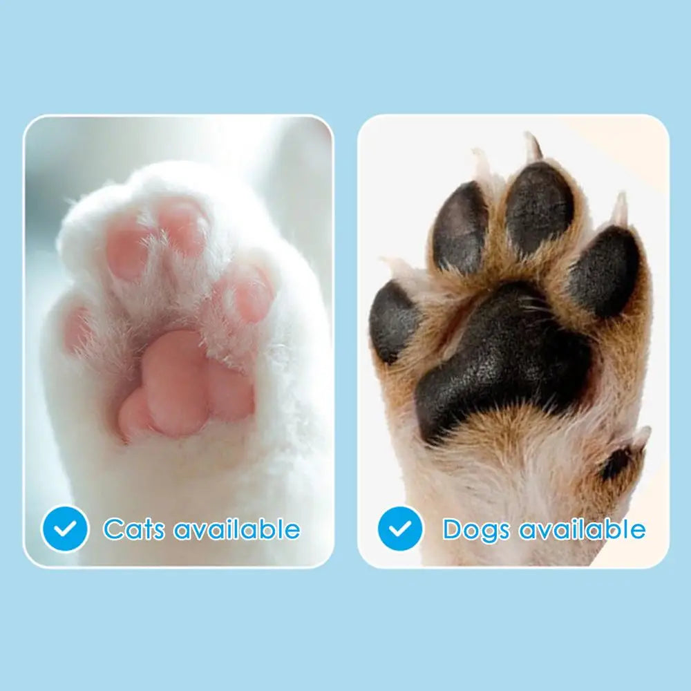 Dog Paw Trimmer with LED Light Fully Waterproof Pet Hair Trimmer with LED Display Dog Clippers for Grooming Daily supplies
