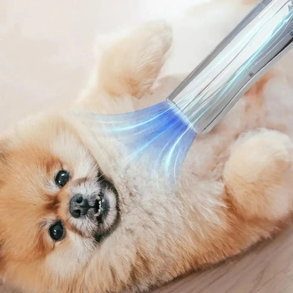 Dog Shaver Clipper 3-speed Cordless Pet Hair Clipper With Suction USB Vacuum Electric Dog Hair Trimmer Low Noise 1500mAh USB