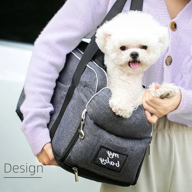 Dog Car Seat Bed Car Central Dog Car Seat Bed Portable Dog Carrier for Small Dogs Cats Safety Travel Bag Dog Accessories