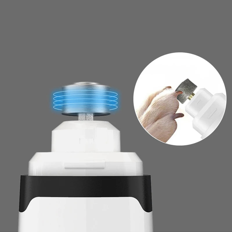 Rechargeable Electric Dog Nail Clippers, Quiet USB Charging, Cat Paws, Nail Grooming, Nail Grinder, Trimmer, Pet Tools