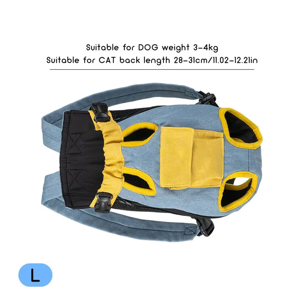 Pet Backpack Carrier Adjustable Legs Out Travel Pets Bag For Cat Portable Pet Supplies For Small Medium Dogs Puppy Accessories