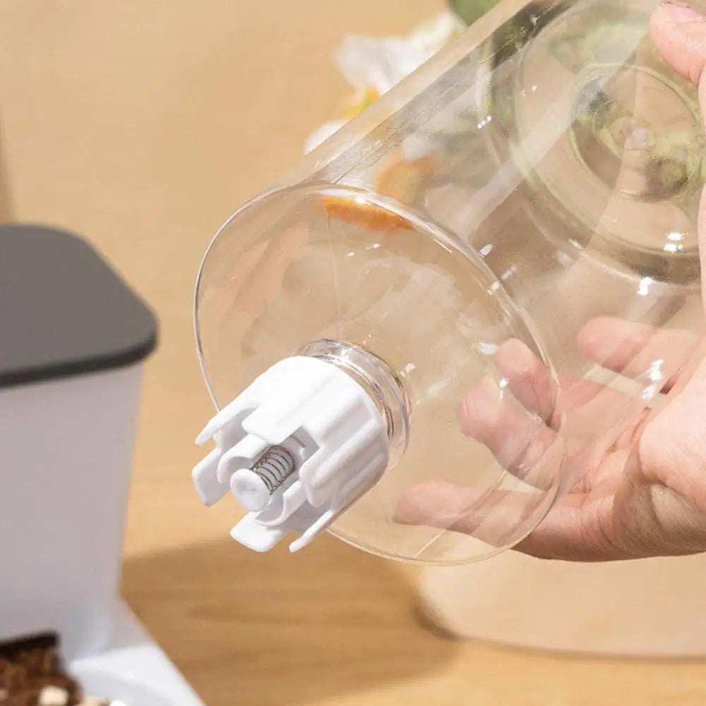 Automatic Feeder Cat Bowl Pets Water Dispenser Large Capacity Dogs Drinking Feeder 2 In 1 Non-Slip Pet Bowl Pet Feeding Supplies