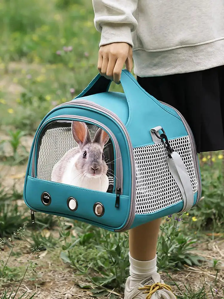Bird Travel Carrier Parakeet Travel Carrier Bag Foldable & Handheld Breathable Shoulder Bag For Parrot Hamster Pigeon & Small