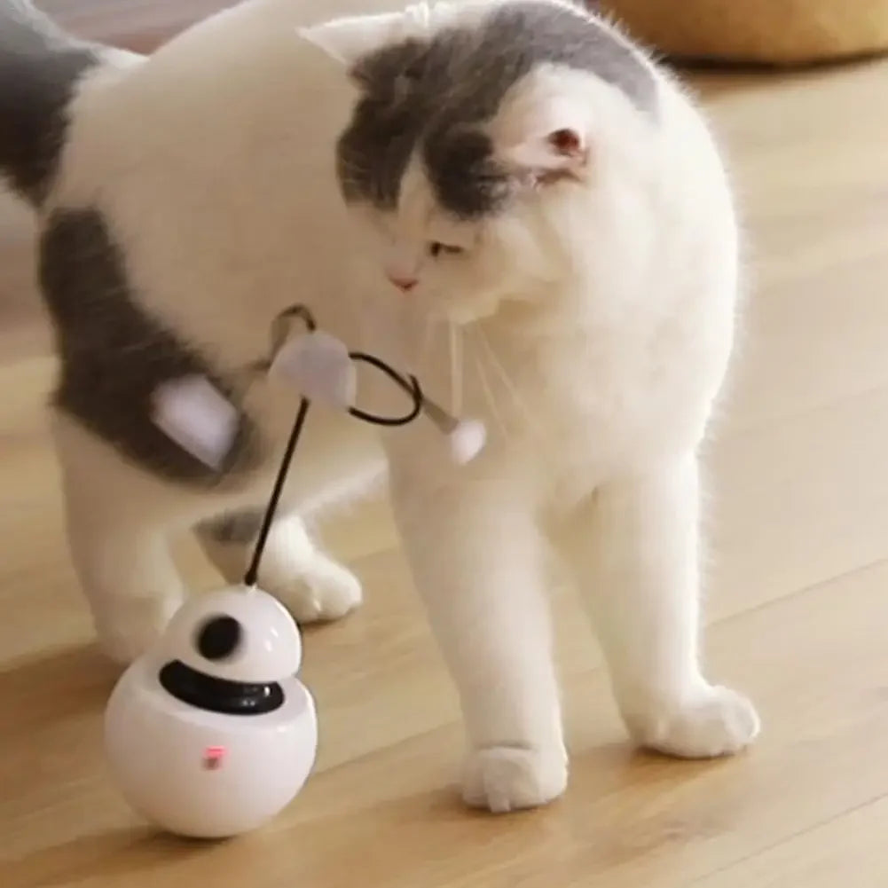 Funny Cat Toy 3 In 1 Multifunctional Robot Tumbler 360 Degree Automatic Rotating Cat Interactive Toy Smart Cat Toy Drop Shipping