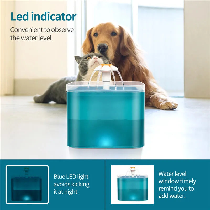 6L Dog Automatic Feeder Transparent Pet Smart Feeder 2L Cats Dispenser Feeding Bowl Remote Tuya WIFI Control Dry Food Pet Feeder