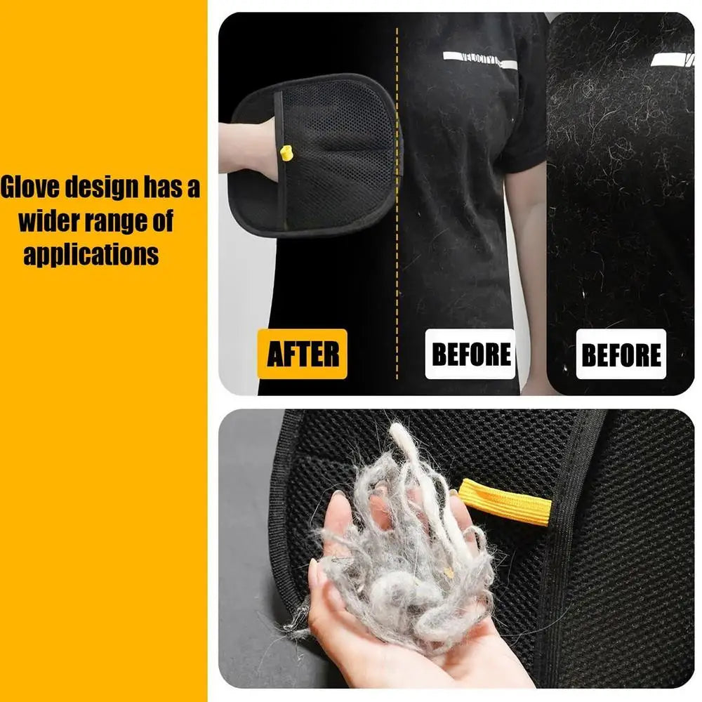 Pet cat Grooming Gloves Static Dedusting Brush Pet Hair Remover Brush Removing Dog Cat Hair From Sofa Carpet Clothes