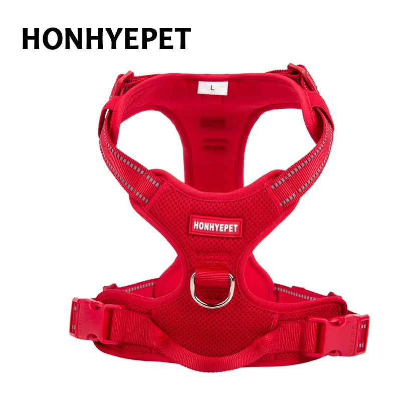 Truelove Pet Harness Big Medium Dog Chest Strap Explosion-proof Teddy Small dog Golden Retriever dog Designed for Outdoor Safety