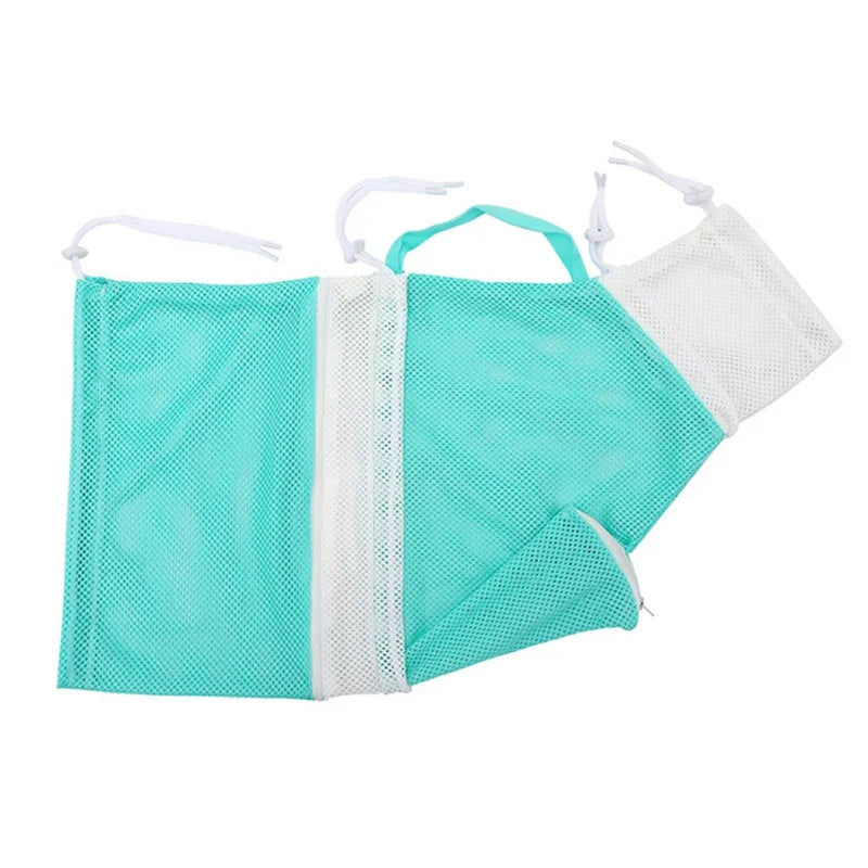 Mesh Pet Bath Bag Cats Grooming Washing Bags No Scratching Adjustable Cat Supplies Bath Clean Bag Pet Nail Trimming Bags