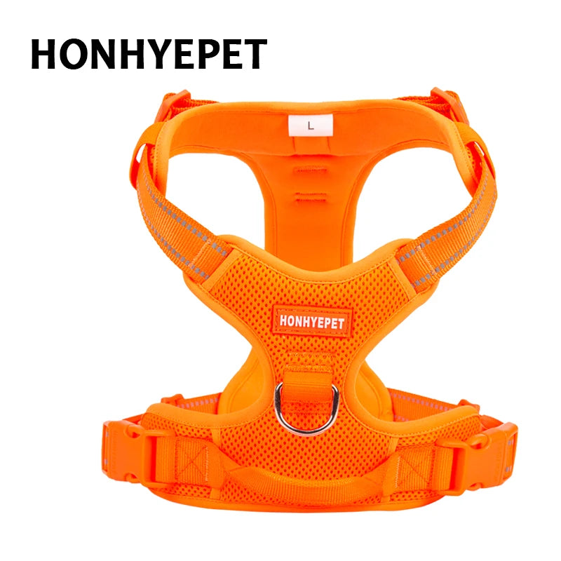 Truelove Pet Harness Big Medium Dog Chest Strap Explosion-proof Teddy Small dog Golden Retriever dog Designed for Outdoor Safety