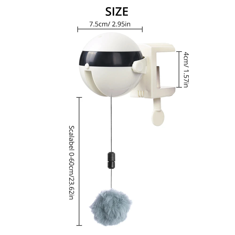 Electric Automatic Lifting Cat Ball Toy Interactive Puzzle Smart Pet Cat Ball Teaser Toys Pet Supply Lifting Balls Electric