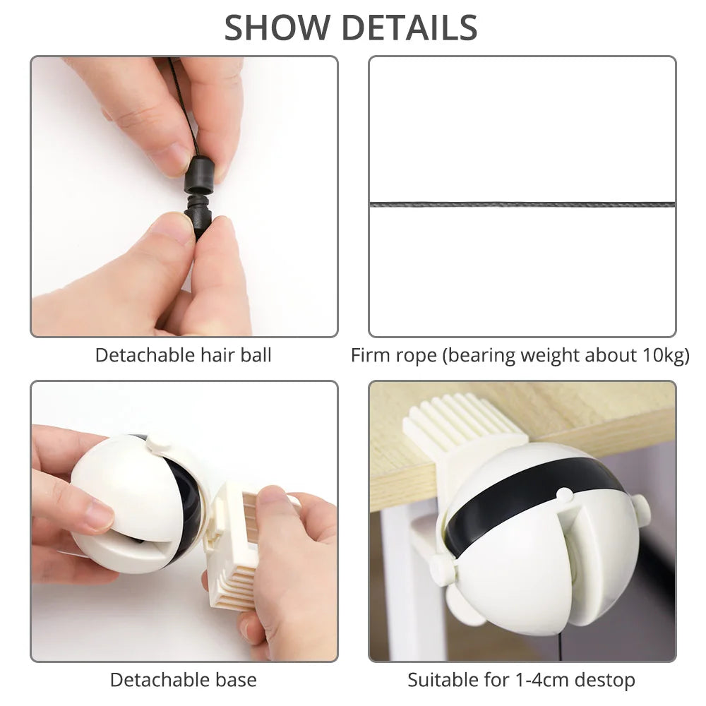 Electric Automatic Lifting Cat Ball Toy Interactive Puzzle Smart Pet Cat Ball Teaser Toys Pet Supply Lifting Balls Electric