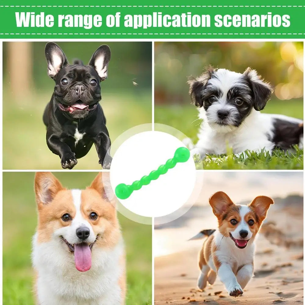 Dog Teething Chew Toys Bone Soft Chew Toys Dog Toys Dog Teething Toys Stress Relief Interactive Fun Mental Enrichment For Pet