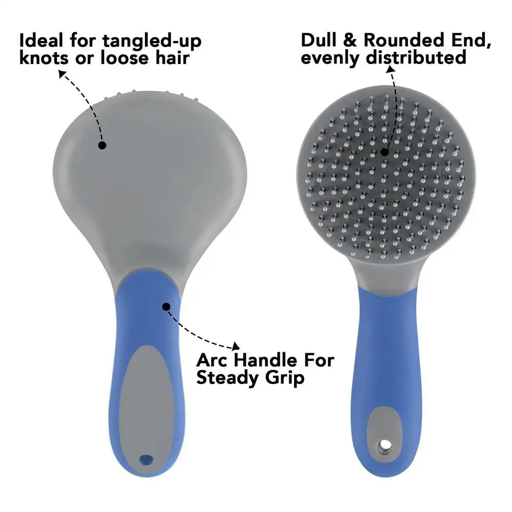 Horse Hair Comb Multipurpose Cleaning Massage Comfortable Horse Grooming Brush for Cats Dogs Long Haired Pets Horse Massage Comb