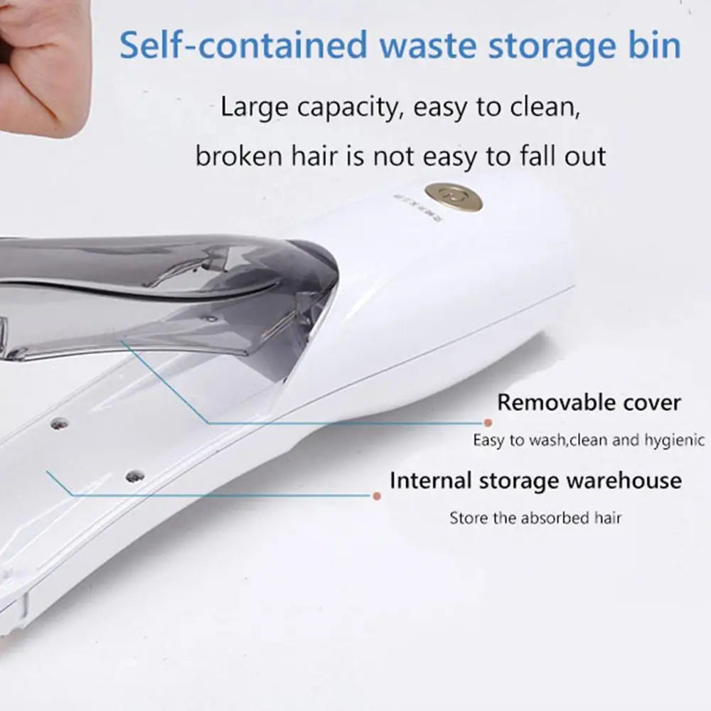 Dog Shaver Clipper 3-speed Cordless Pet Hair Clipper With Suction USB Vacuum Electric Dog Hair Trimmer Low Noise 1500mAh USB