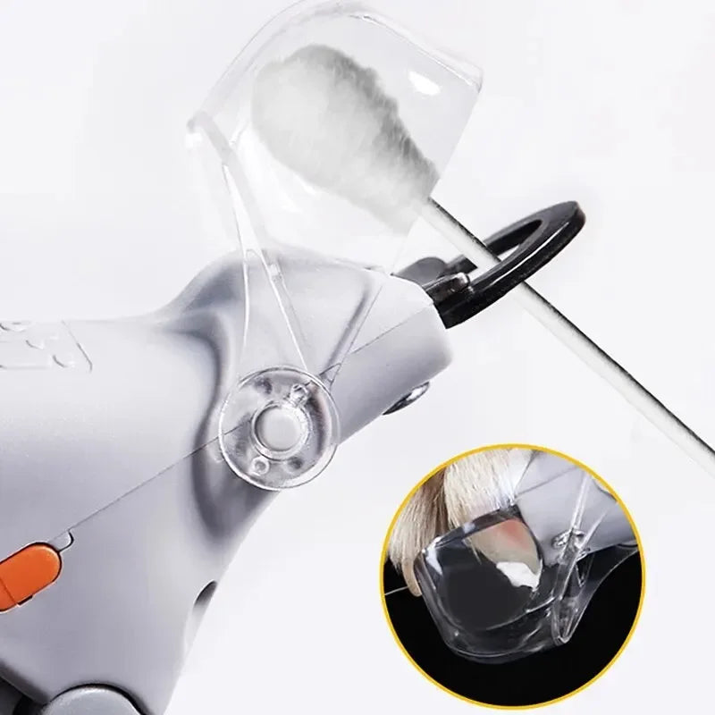 Pet Nail Clipper with LED Light Dog Cat Special Nail Clipper Multifunction Nail Trimmer Pet Cleaning Grooming Supplies Dog bib