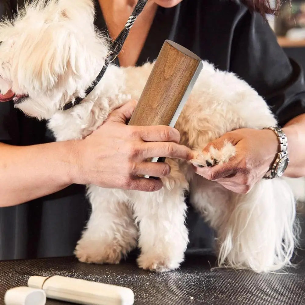 Dog Hair Remover Brush Wooden Handle Dog & Cat Brush Cat & Dog Grooming Slicker Brush for Pets Grooming Brushes for Long Short