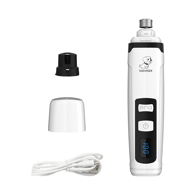 Rechargeable Electric Dog Nail Clippers, Quiet USB Charging, Cat Paws, Nail Grooming, Nail Grinder, Trimmer, Pet Tools