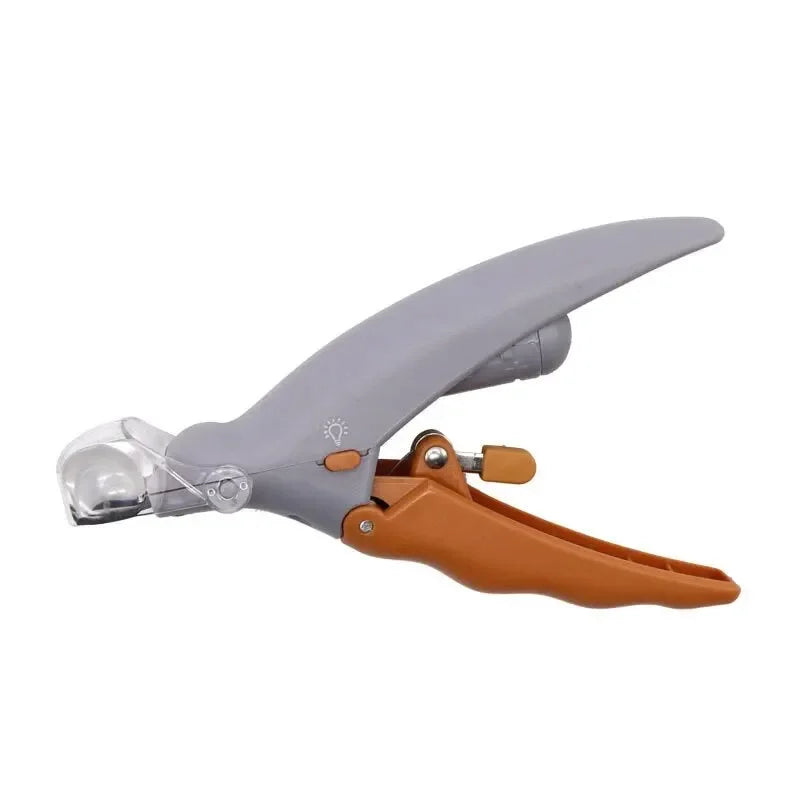 Pet Nail Clipper with LED Light Dog Cat Special Nail Clipper Multifunction Nail Trimmer Pet Cleaning Grooming Supplies Dog bib