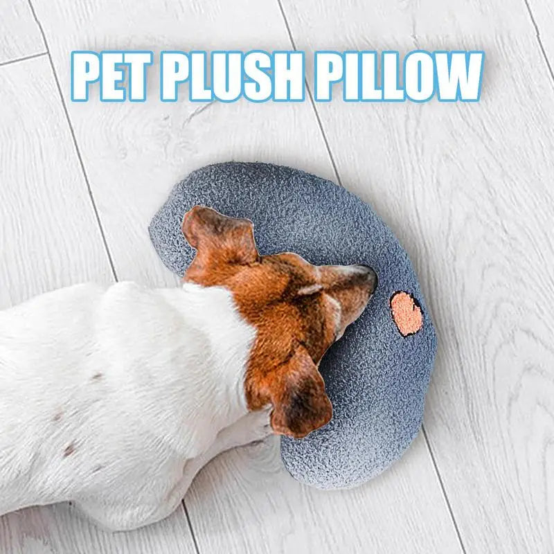 Cat Calming Pillow Cute Pet Pillow Soft U Shaped Cat Pillow Skin-Friendly Elastic Cushion Pet Accessories For Dogs Puppies
