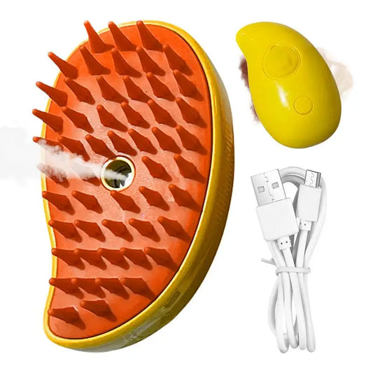 Cat Steam Brush Pet Massage Comb Cat Dog Grooming Comb Electric Spray Water Spray Cats Bath Brush Hair Brushes Grooming Supplies