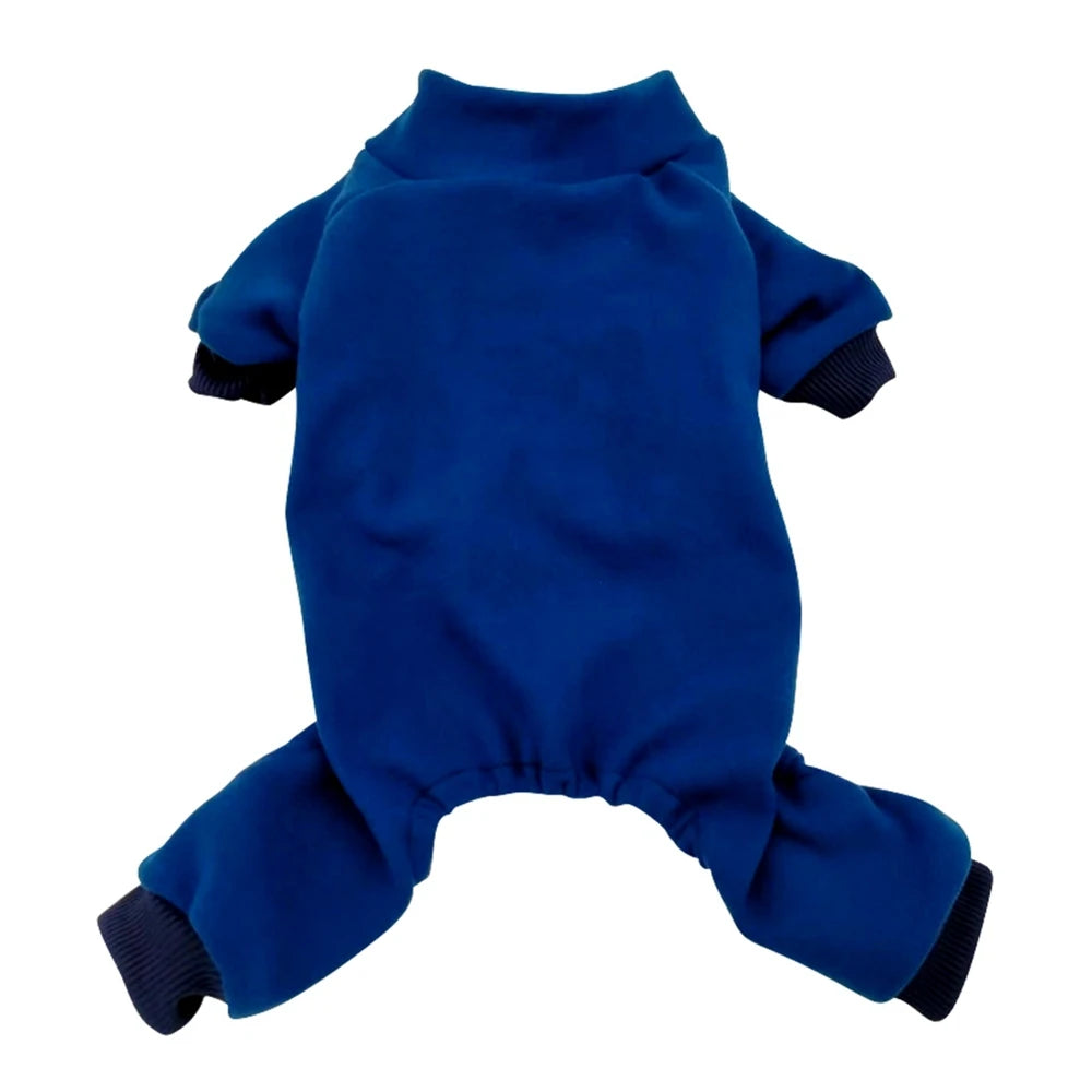 Dog Cat Jumpsuit Pajama Winter Dog Clothes Pet Puppy Tracksuit Cat Puppy Chihuahua Pomeranian Nightshirt Pants