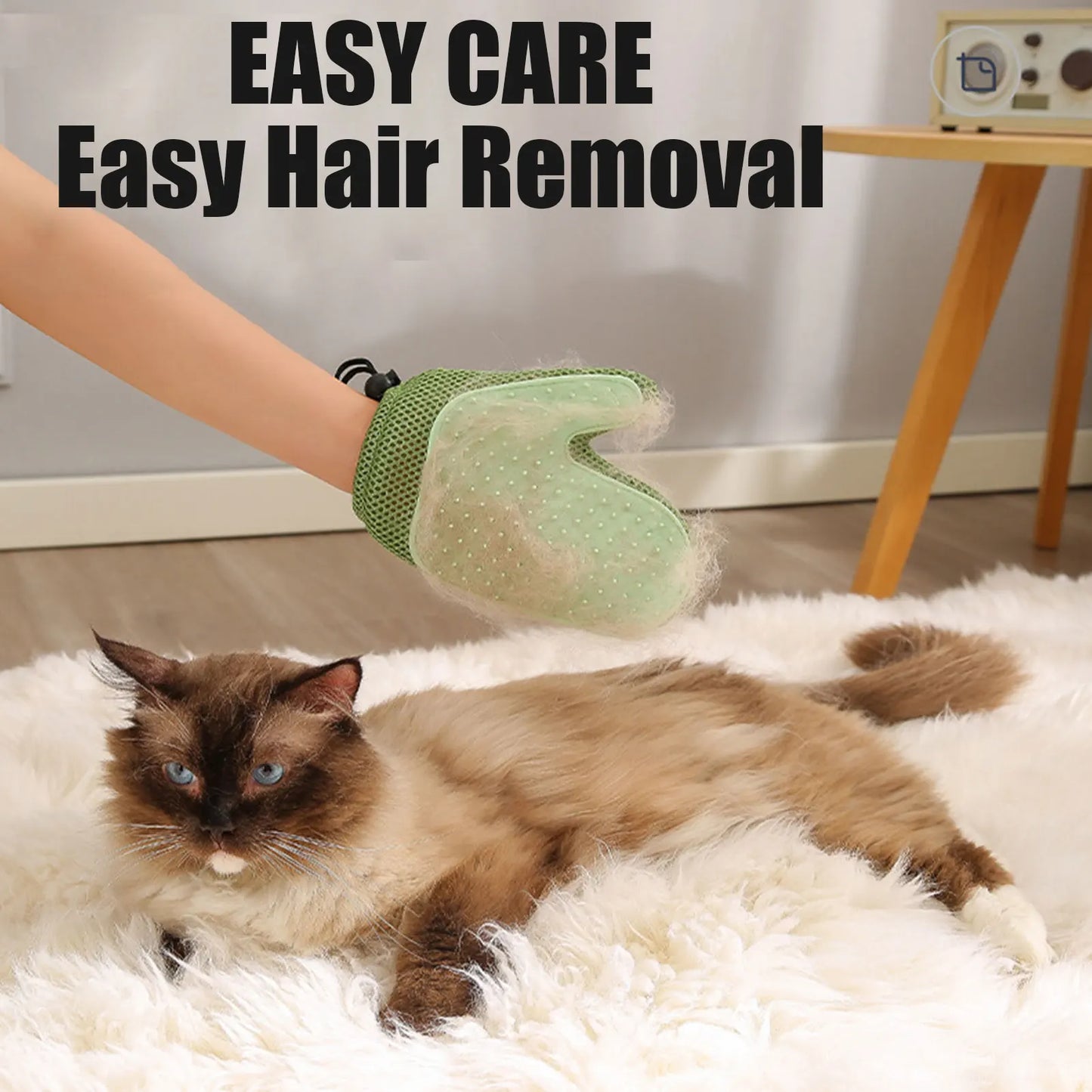 Pet Grooming Glove Cat Hair Deshedding Brush Remover Brush For Animal Gloves Dog Comb For Cats Bath Clean Massage Hair