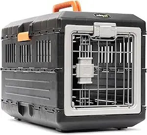 Masterpiece USA Pet Carrier & Crate 35" - Premium Collapsible Design For Medium Cats And Dogs - Portable Kennel For Indoor/Outd