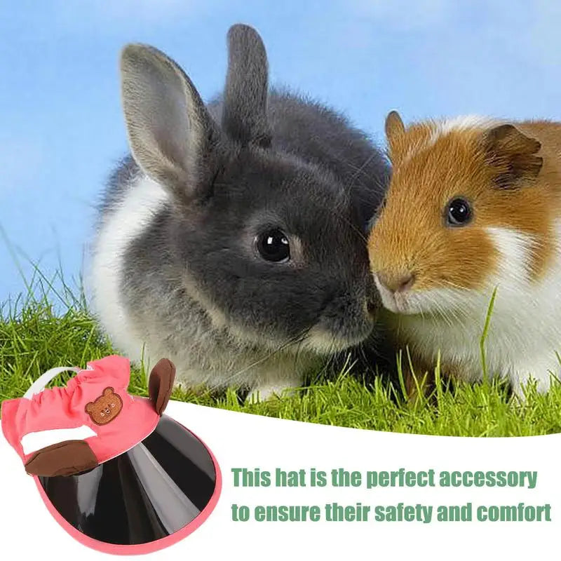 Dog Sun Visor Hat Kitten Outdoor Caps Pet Sun Protection Caps Adjustable Travel Sport Hat Visor Sunbonnet Outfit For Small Puppy