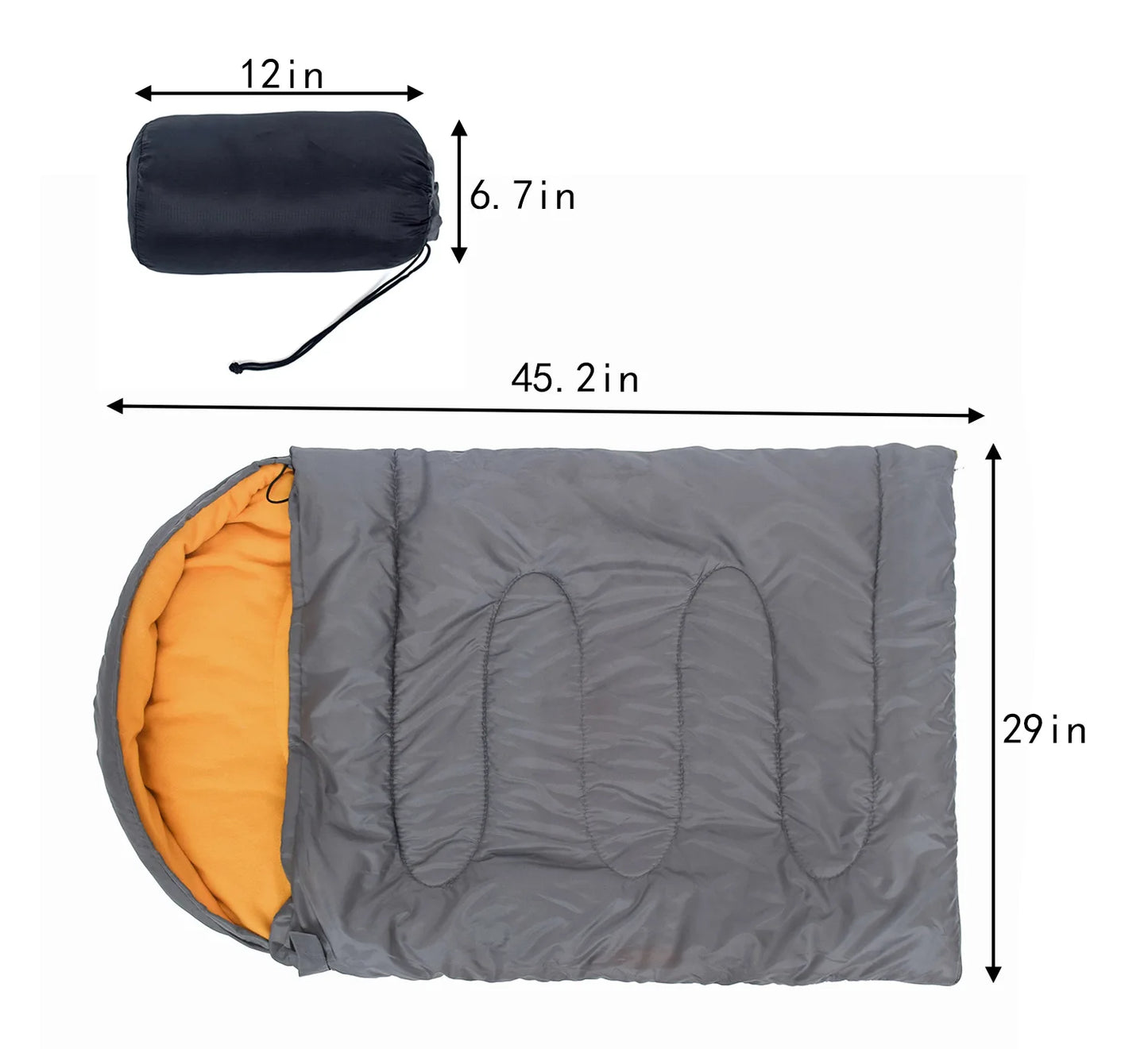 Fleece Pet Sleep Bag Bed Mat, Blanket Cushion Mattress, Drawstring, Outdoor Camping Dog Mats