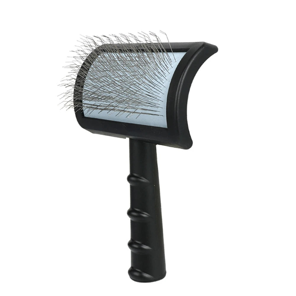 Long Pin Slicker Brush for Large Dog Matted Hair Grooming Wire Brush for Pets Shedding Mats Cats Undercoat Loose Hair Removes