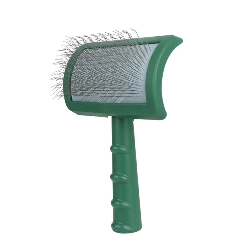Long Pin Slicker Brush for Large Dog Matted Hair Grooming Wire Brush for Pets Shedding Mats Cats Undercoat Loose Hair Removes