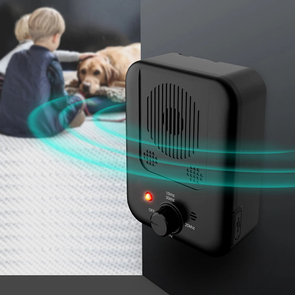 Pet Puppy Anti Bark Ultrasonic Suppressor Outdoor Anti Noise Dog Repeller Device  Waterproof Dog Behavior Training Device