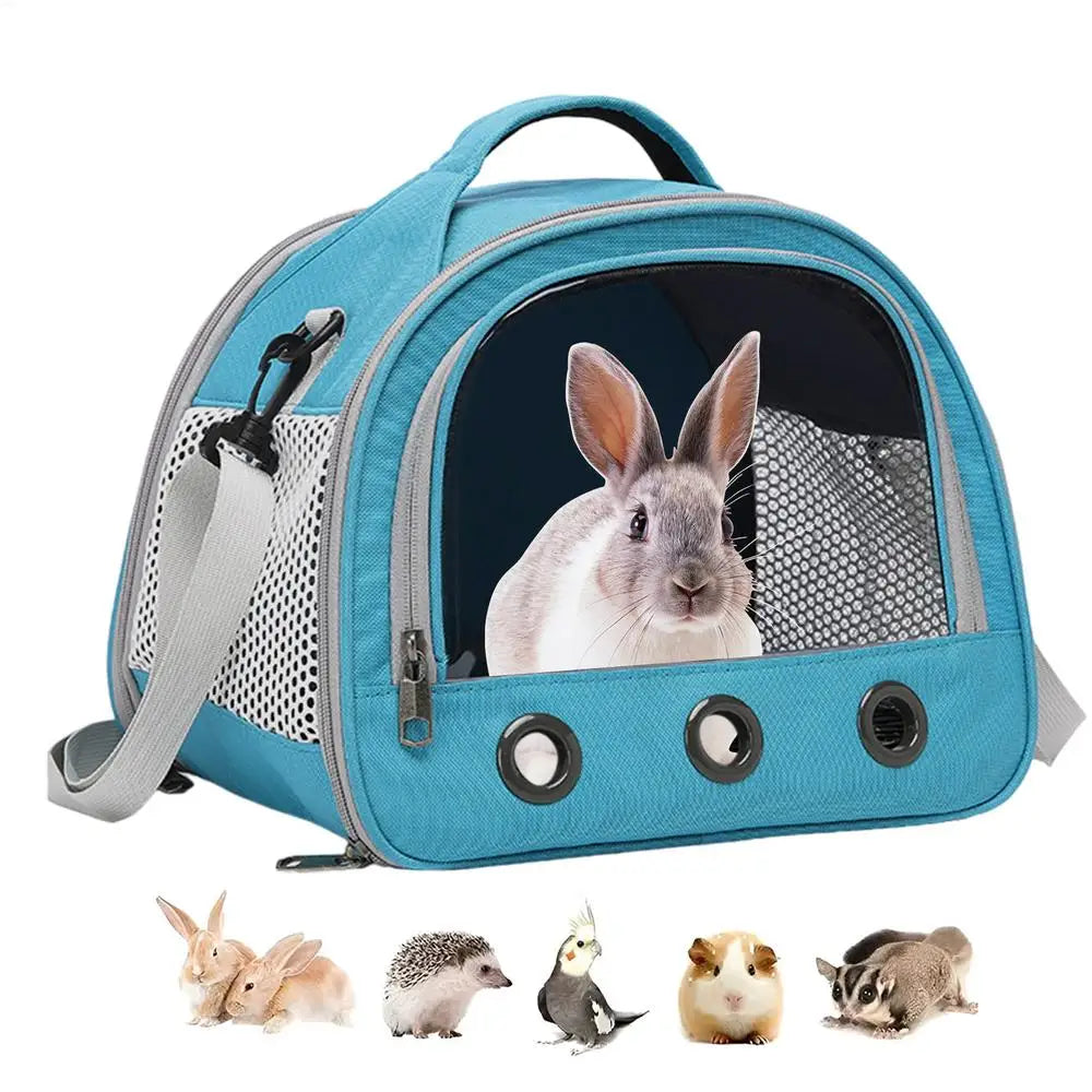 Bird Travel Carrier Parakeet Travel Carrier Bag Foldable & Handheld Breathable Shoulder Bag For Parrot Hamster Pigeon & Small