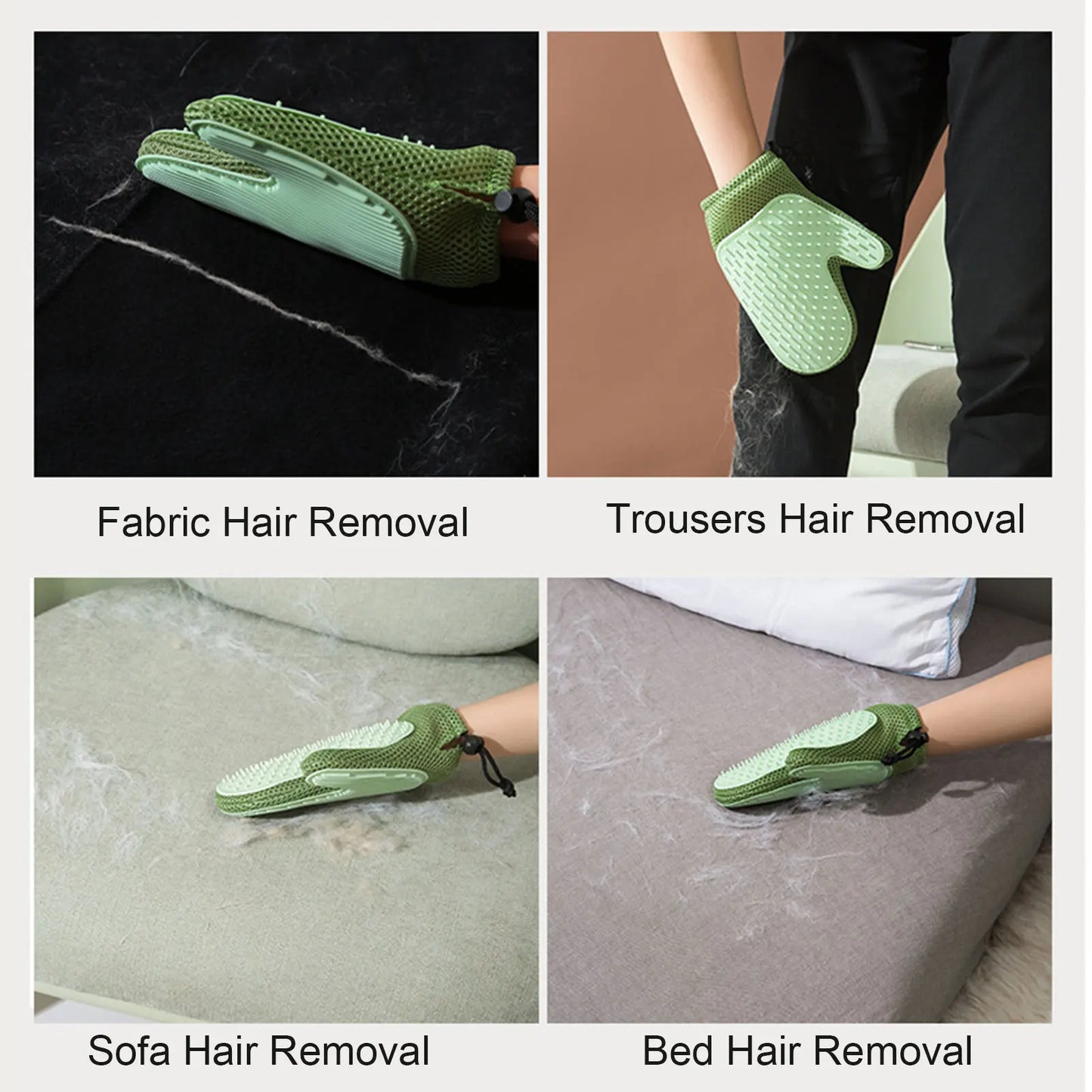 Pet Grooming Glove Cat Hair Deshedding Brush Remover Brush For Animal Gloves Dog Comb For Cats Bath Clean Massage Hair