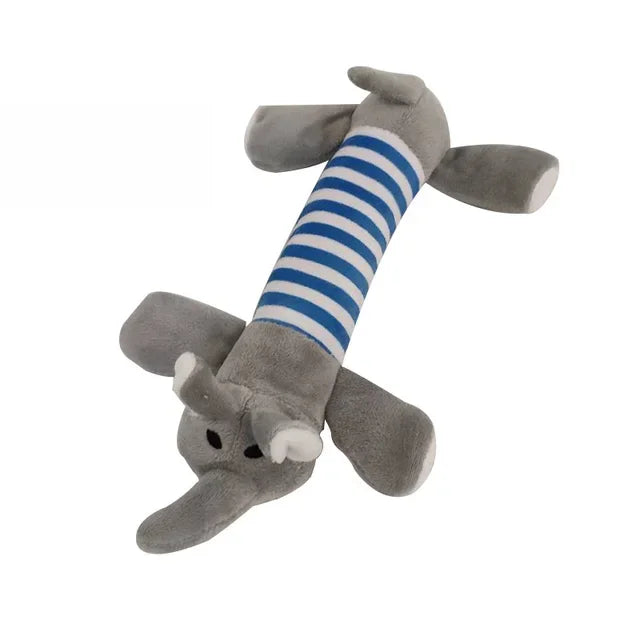 Pet Dog Cat Toy Teddy Blonde Sound Cute Funny Fleece Durability Chew Molar Toy Teething and Bite Resistant Products