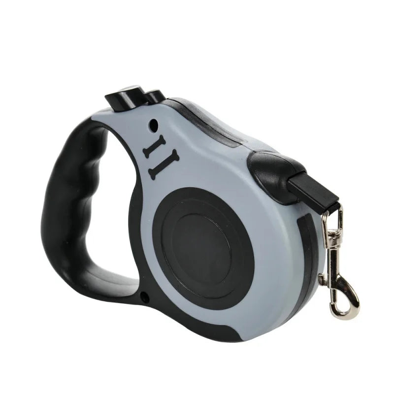 Retractable Dog Leash - 5m Automatic Strong Nylon Lead For Small/Medium Dogs & Cats, Durable Pet Traction Rope Supplies