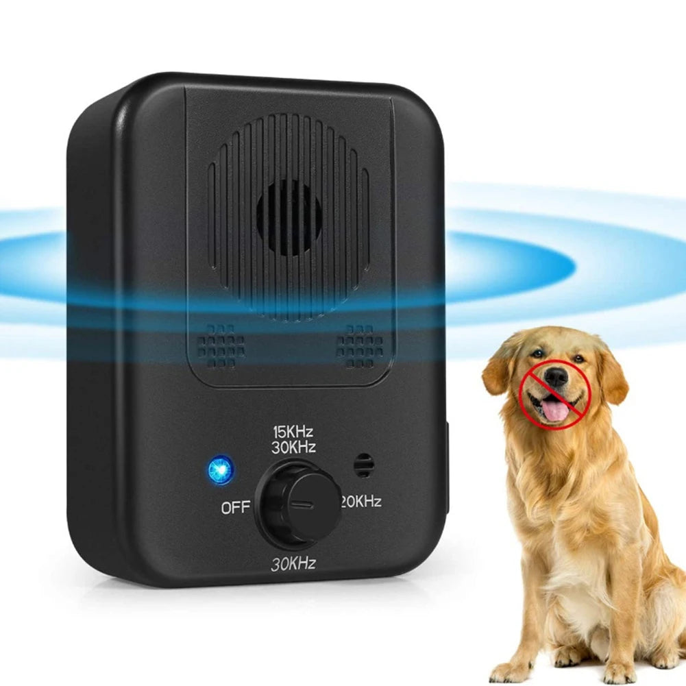 Pet Puppy Anti Bark Ultrasonic Suppressor Outdoor Anti Noise Dog Repeller Device  Waterproof Dog Behavior Training Device