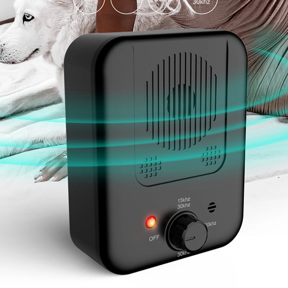 Pet Puppy Anti Bark Ultrasonic Suppressor Outdoor Anti Noise Dog Repeller Device  Waterproof Dog Behavior Training Device
