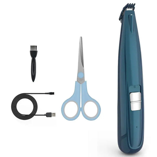 Pet Grooming Kit Dog Cat Paw Hair Clipper Trimmer LED Professional Dog Shaver Cutters Nail Grinding Machine Tools Supplies 2021