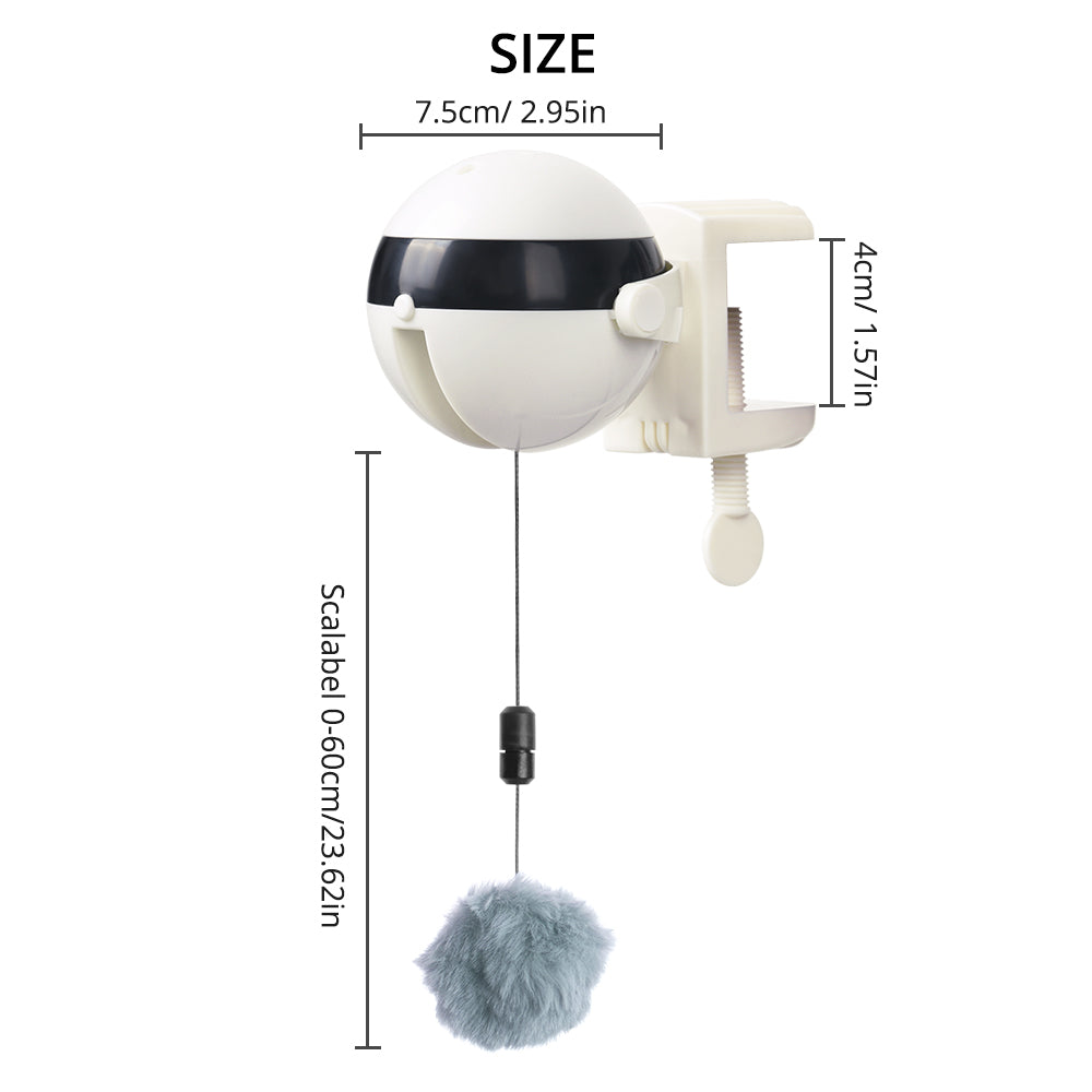 Electric Automatic Lifting Cat Ball Toy Interactive Puzzle Smart Pet Cat Ball Teaser Toys Pet Supply Lifting Balls Electric